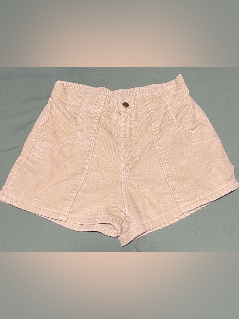 ~VINTAGE~OP High-Waist 80s Corduroy Shorts